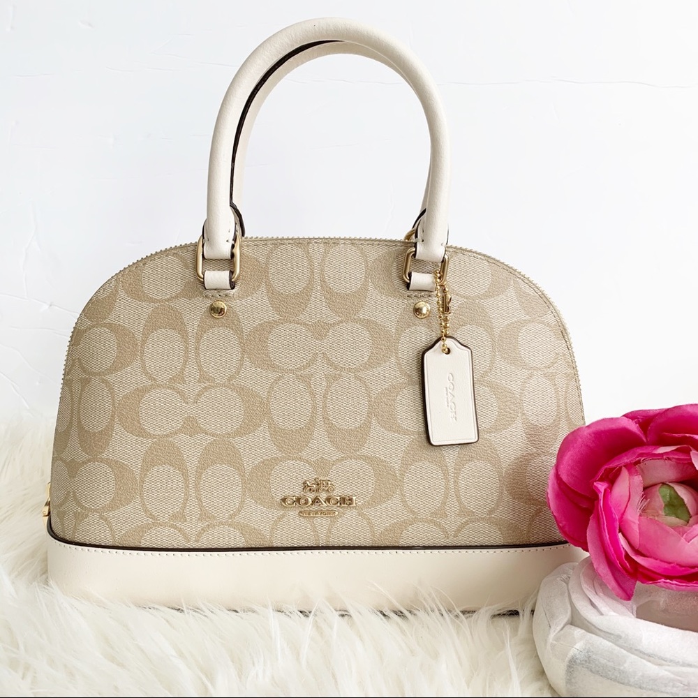 NWT Coach Mini Sierra Signature Satchel